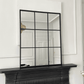 Henley Jr. - Industrial Window Pane Mirror (90cm x 70cm)